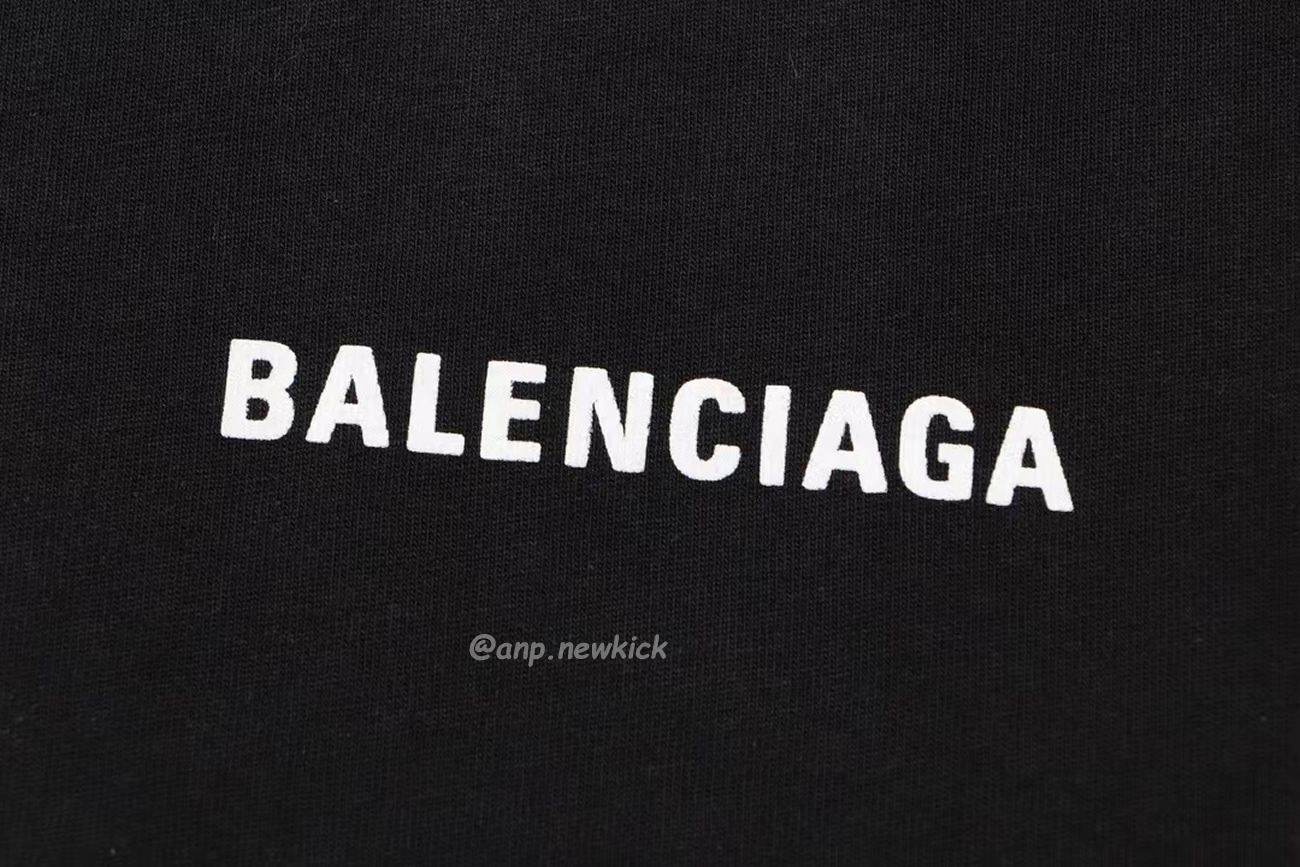 Balenciaga Fw23 Letter Logo Printing Short Sleeve T Shirt (2) - newkick.org